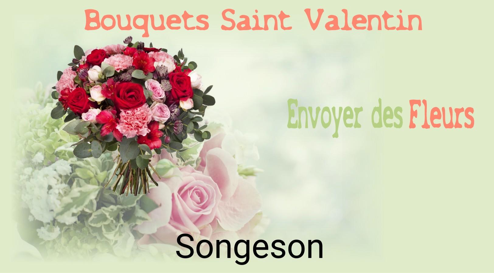 Roses de Saint-Valentin livrées à Songeson