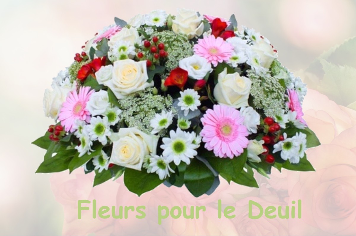 fleurs deuil SONGESON